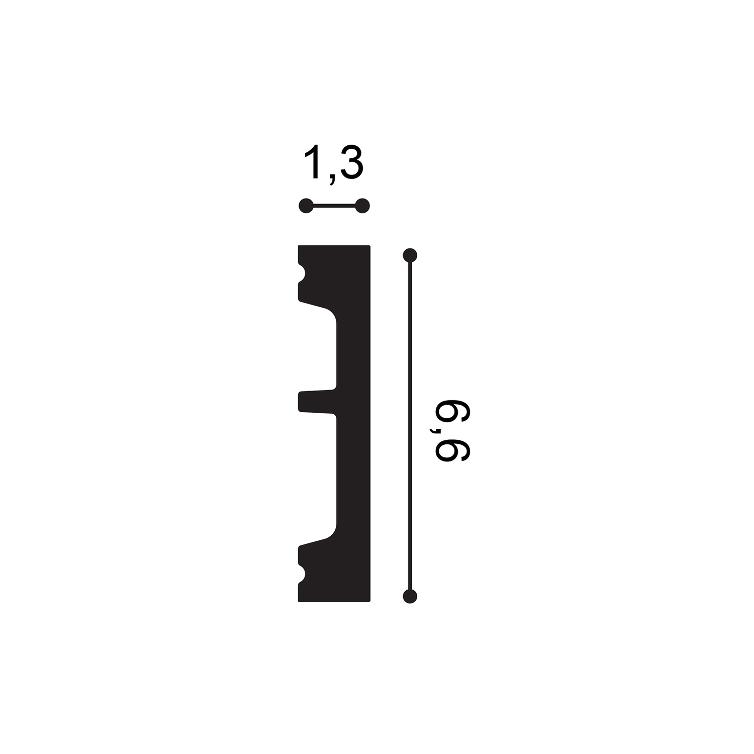 SX157-RAL9003 SQUARE